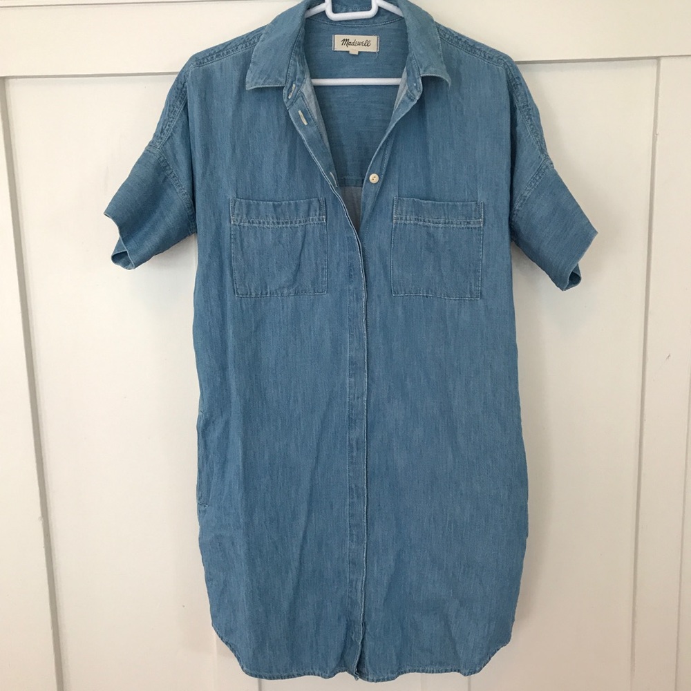 Madewell Denim Courier Shirtdress